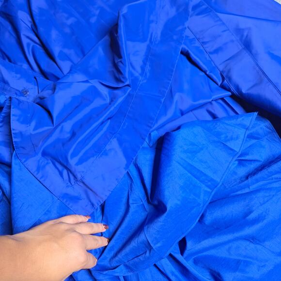 Staud Lapis Blue Millie Maxi Dress Size: 4 - Picture 9 of 9